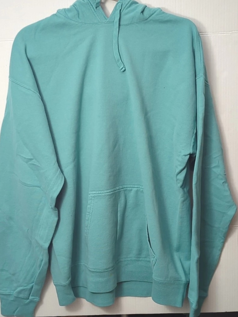 ComfortWash by Hanes Garment-Dyed Fleece Hoodie (Style GDH450) Mens Large